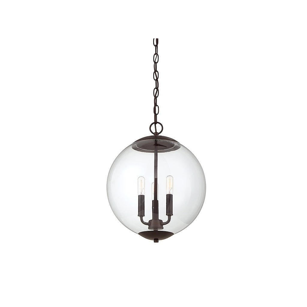 Meridian - M70060ORB - Three Light Pendant - Mpend - Oil Rubbed Bronze