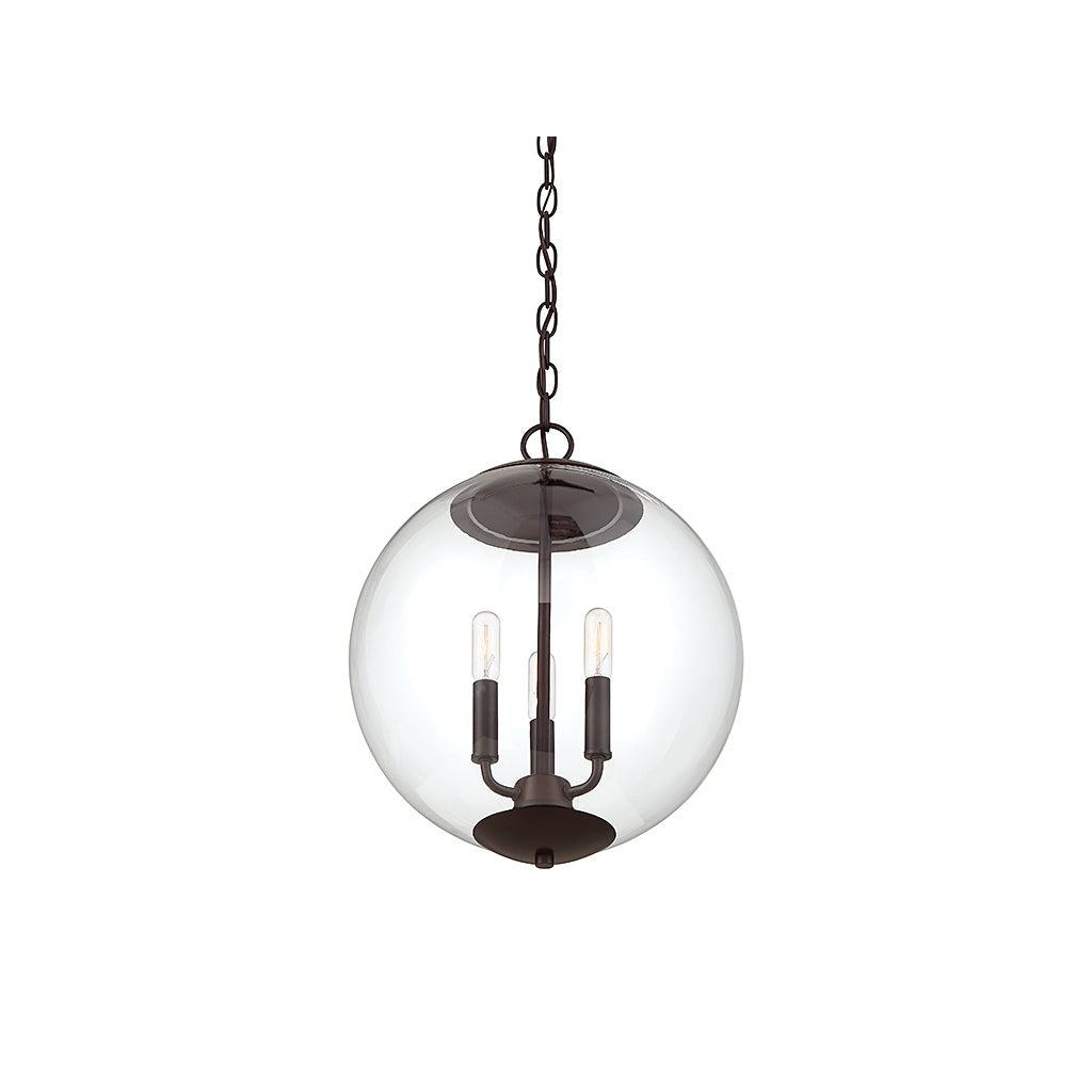 Meridian - M70060ORB - Three Light Pendant - Mpend - Oil Rubbed Bronze