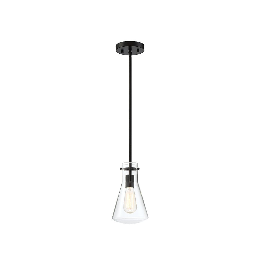 Meridian - M70063MBK - One Light Pendant - Mpend - Matte Black