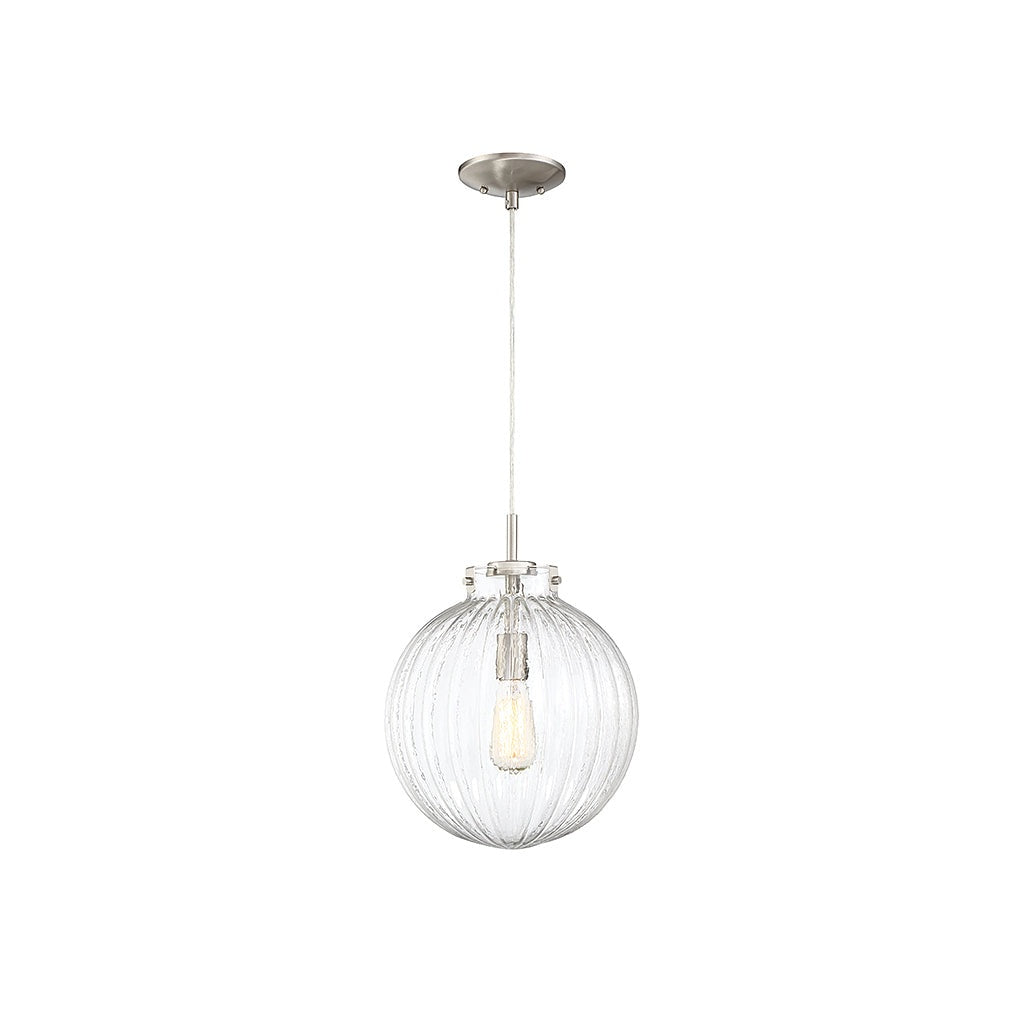 Meridian - M70068BN - One Light Mini Pendant - Mmin2 - Brushed Nickel