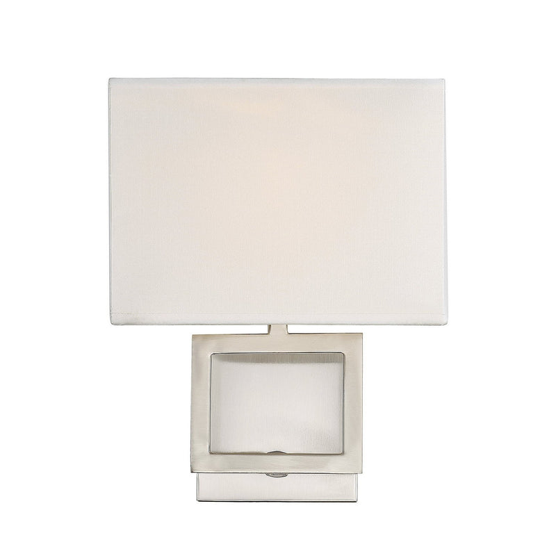 Meridian - M90009BN - One Light Wall Sconce - Mscon - Brushed Nickel