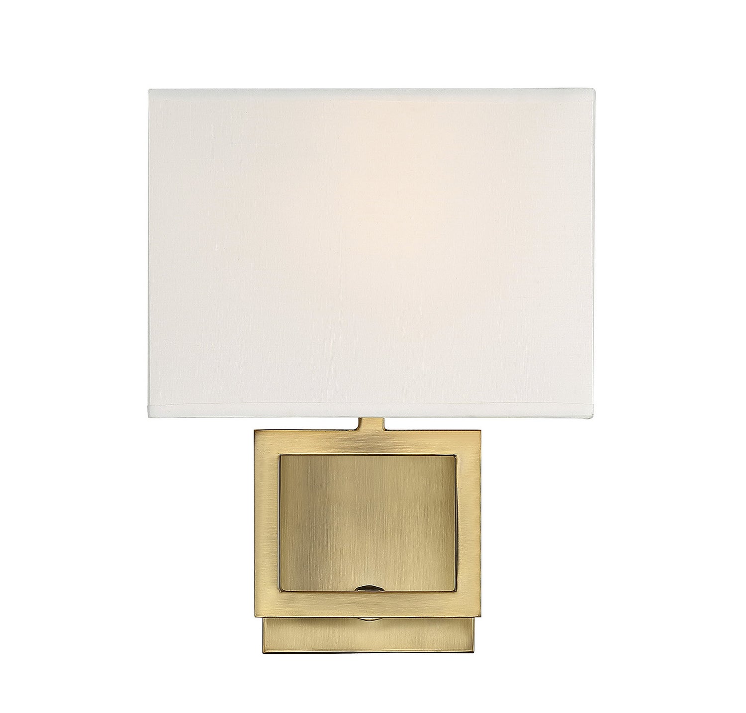 Meridian - M90009NB - One Light Wall Sconce - Mscon - Natural Brass
