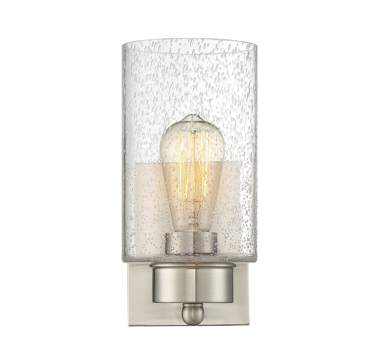 Meridian - M90013BN - One Light Wall Sconce - Mscon - Brushed Nickel