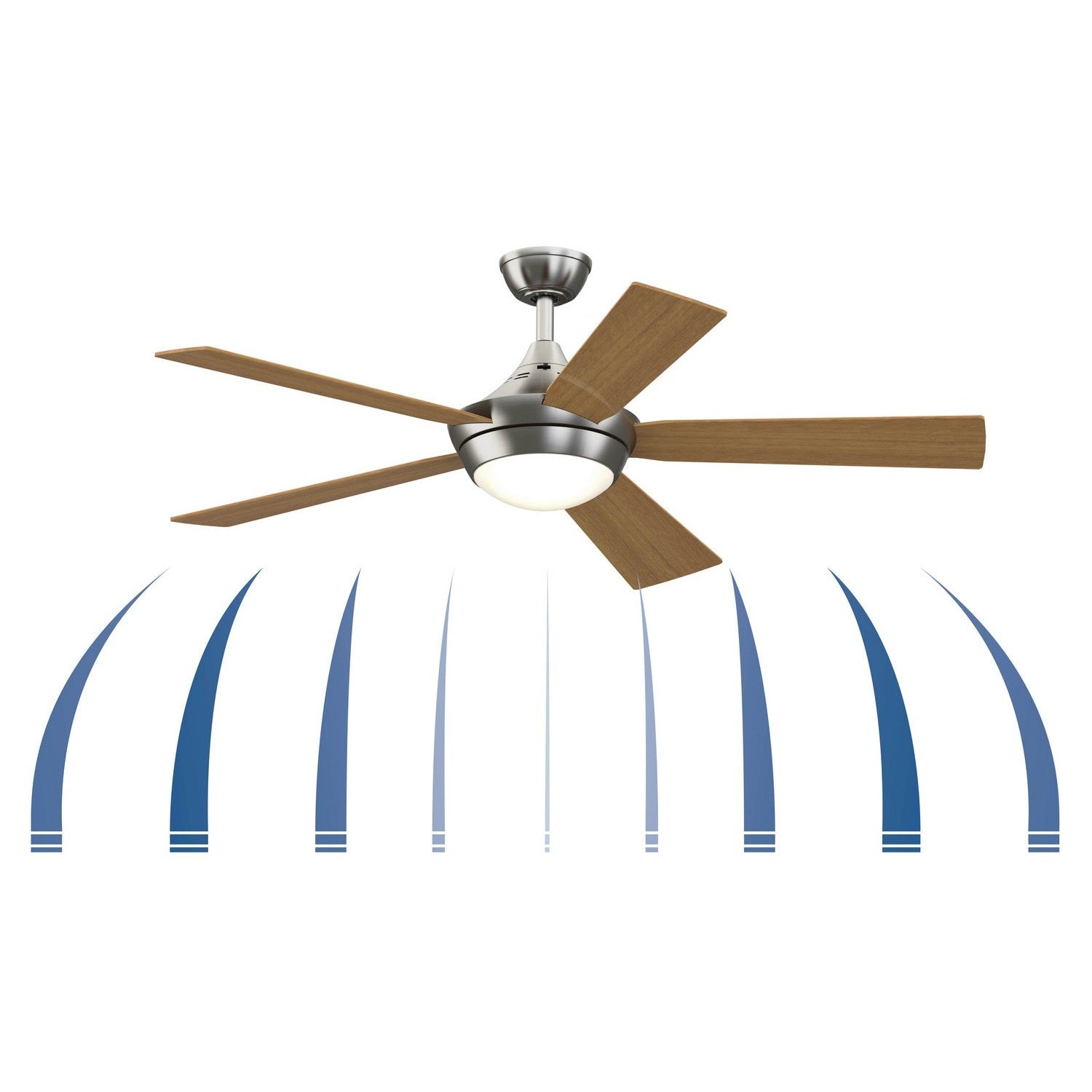 Fanimation - FP8062BBN - 52"Ceiling Fan - Celano V2 - Brushed Nickel