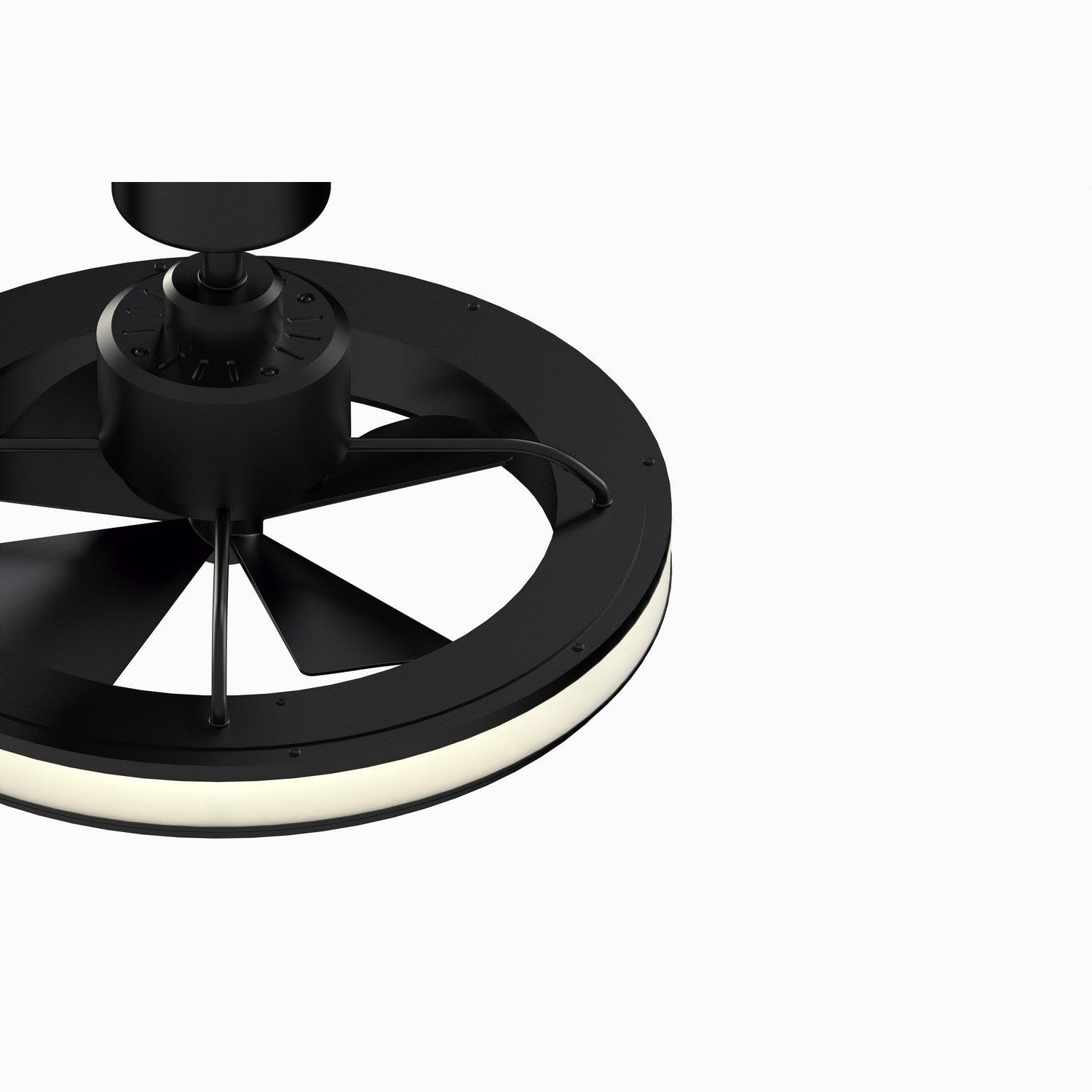 Fanimation - FP8404BL - 16"Ceiling Fan - Gleam - Black