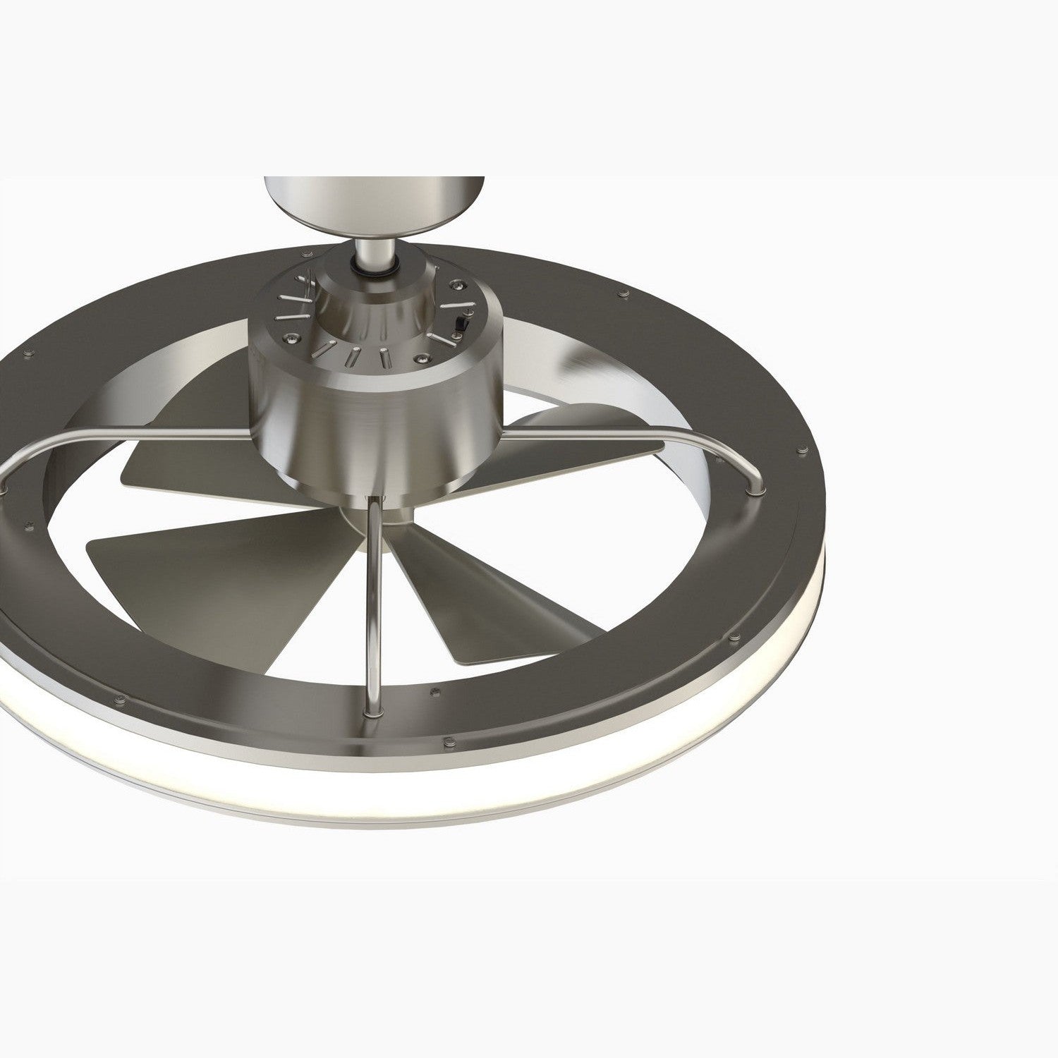 Fanimation - FP8404BN - 16"Ceiling Fan - Gleam - Brushed Nickel