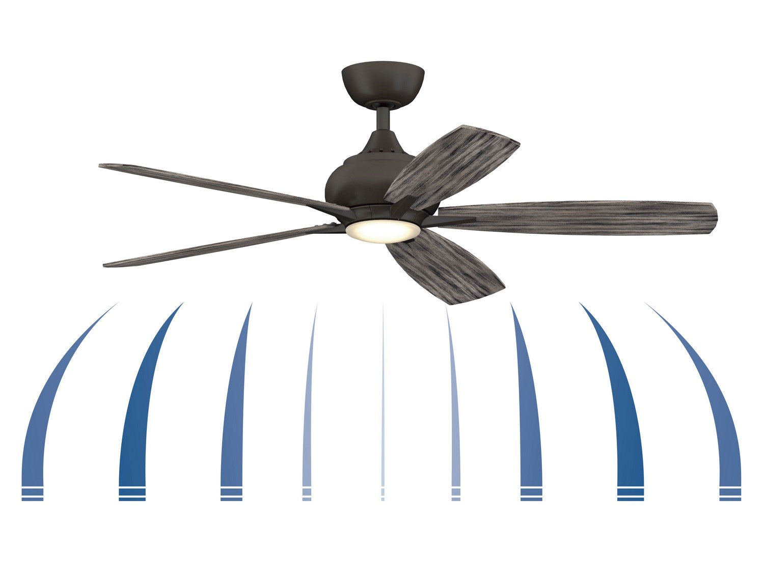 Fanimation - FP8533GR - 52"Ceiling Fan - Doren - Matte Greige
