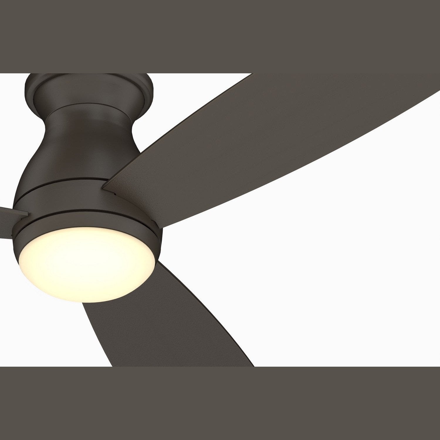 Fanimation - FPS8355BGRW - 52"Ceiling Fan - Hugh 52 - Matte Greige