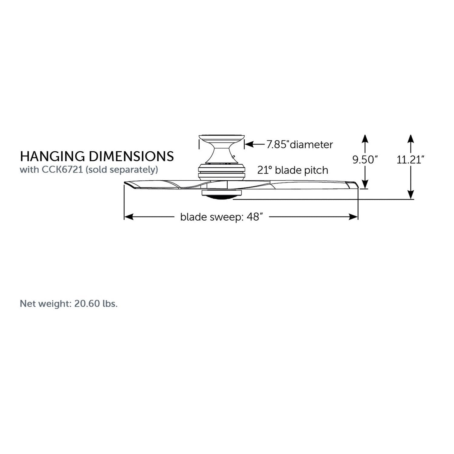Fanimation - MA6721BGR - Motor - Spitfire - Matte Greige