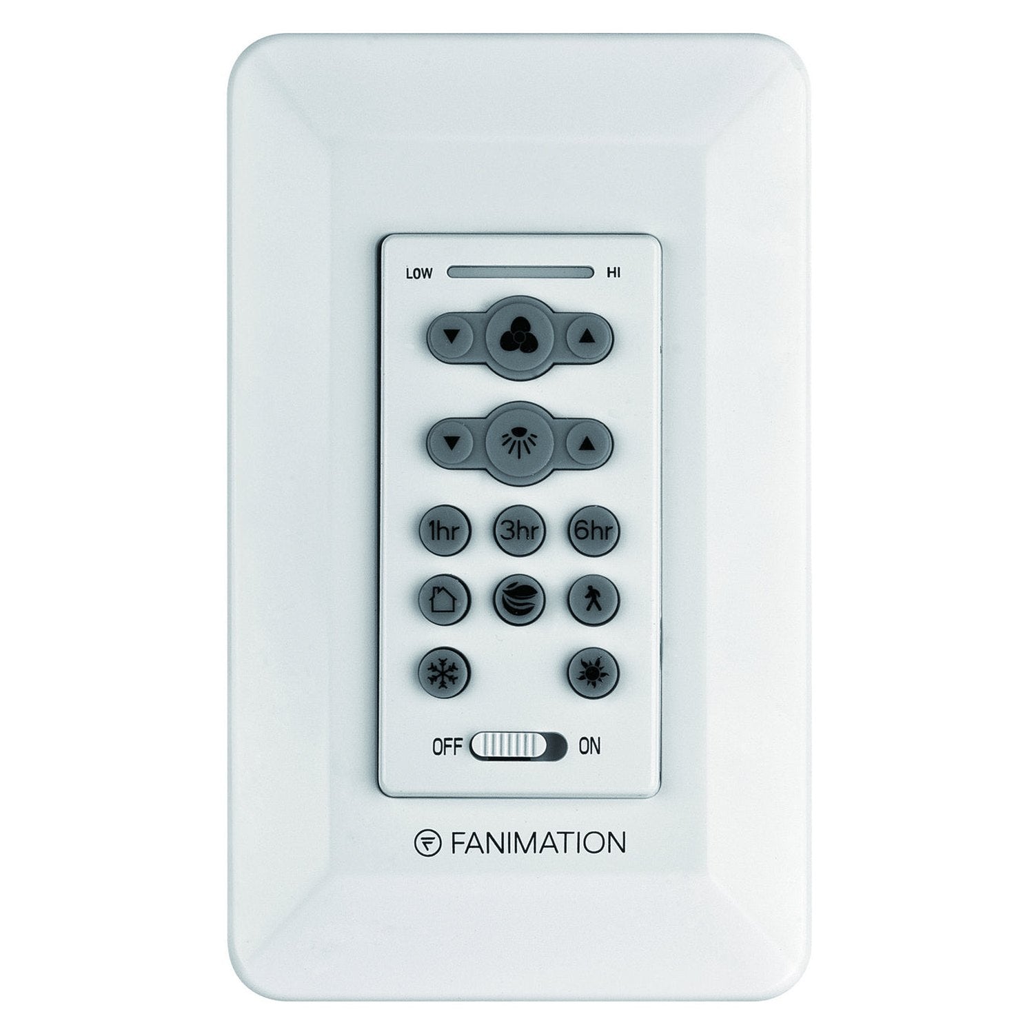 Fanimation - TW206D - Wall Control Reversing - Controls - White