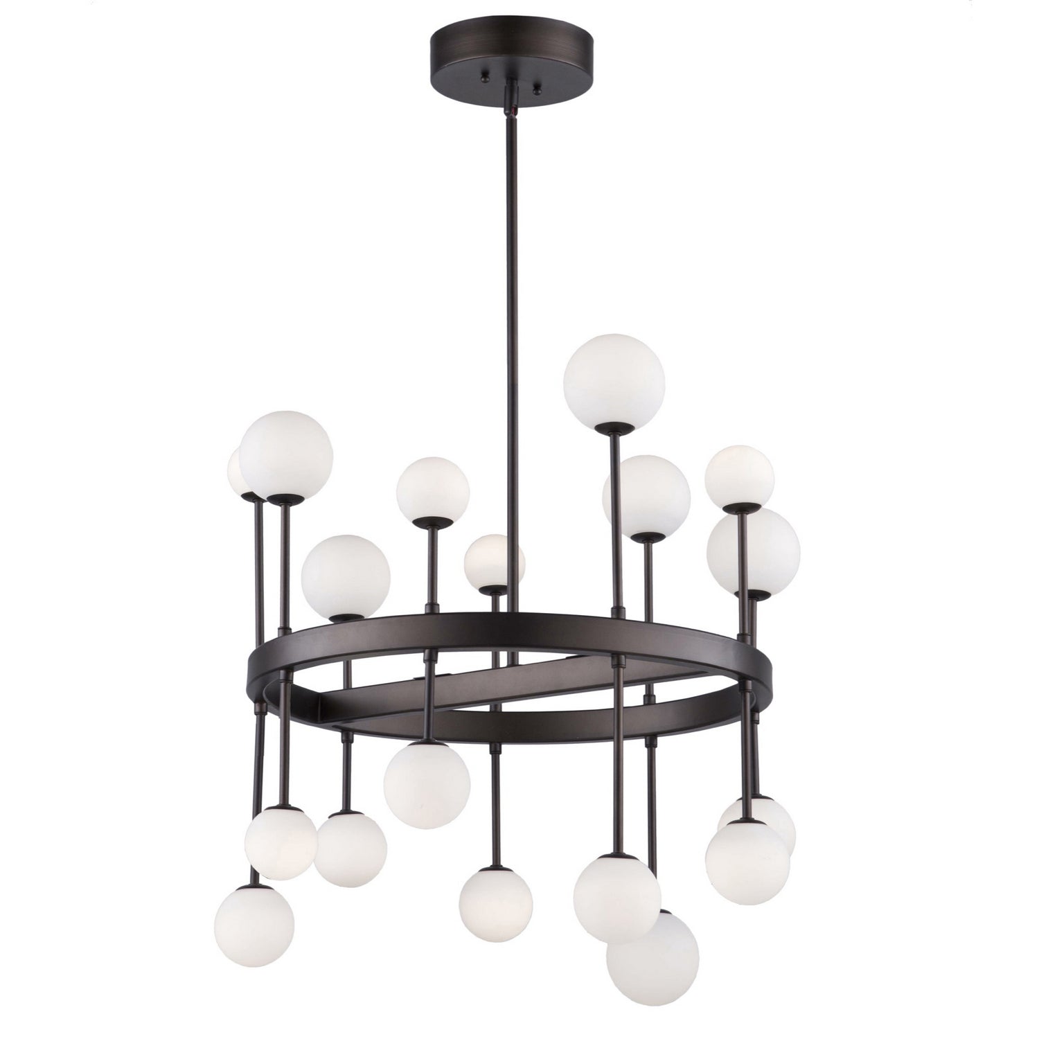 Artcraft - AC6623 - LED Chandelier - Melrose - Bronze