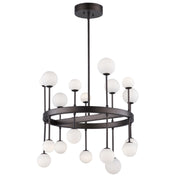 Artcraft - AC6623 - LED Chandelier - Melrose - Bronze