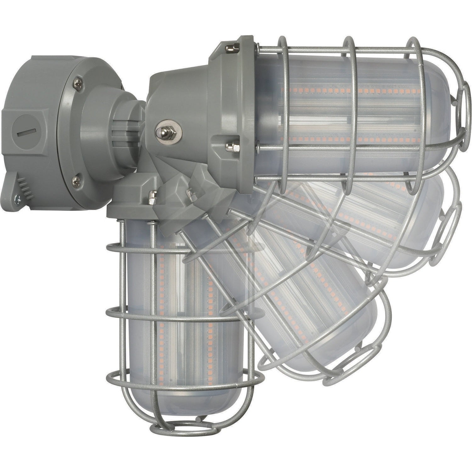 Nuvo Lighting - 65-172 - LED Adjustable Vapor Tight - Gray