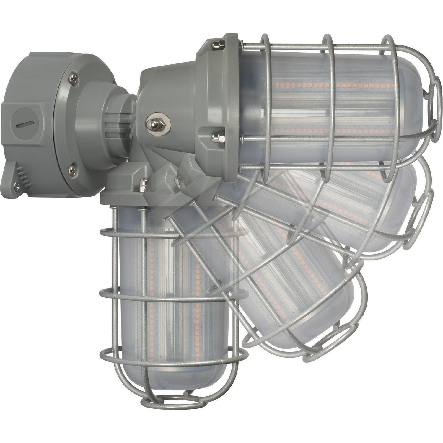 Nuvo Lighting - 65-173 - LED Adjustable Vapor Tight - Gray