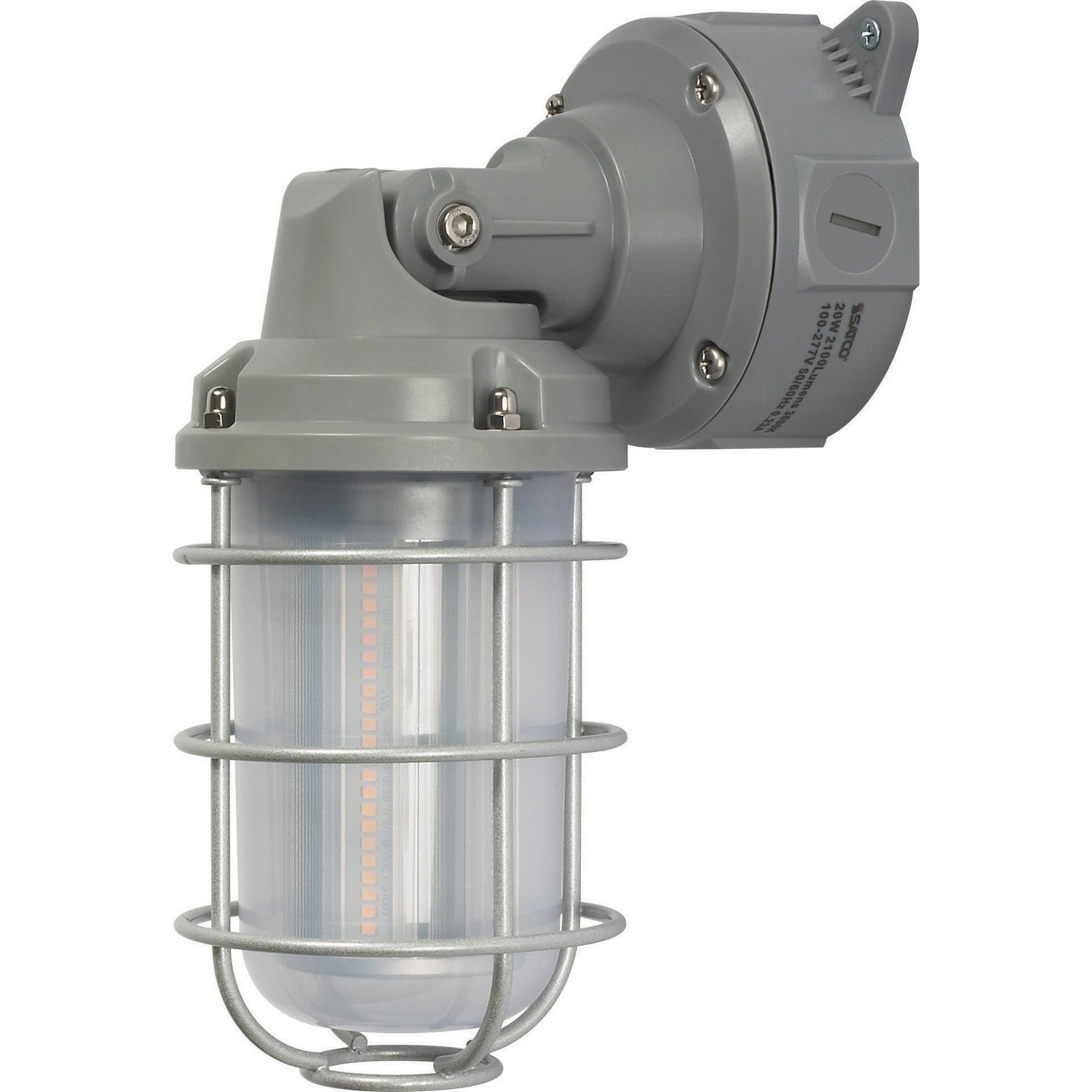Nuvo Lighting - 65-173 - LED Adjustable Vapor Tight - Gray