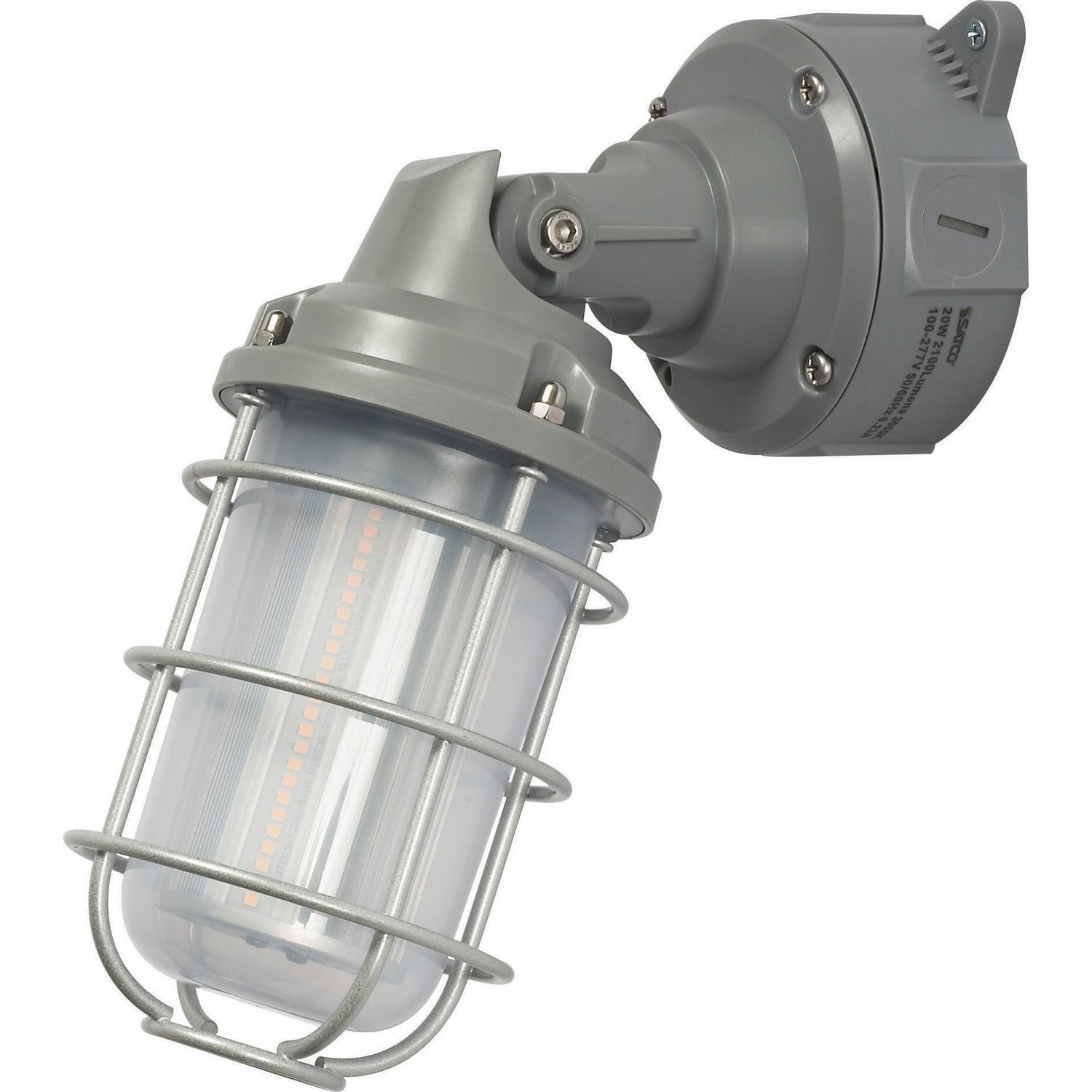Nuvo Lighting - 65-173 - LED Adjustable Vapor Tight - Gray