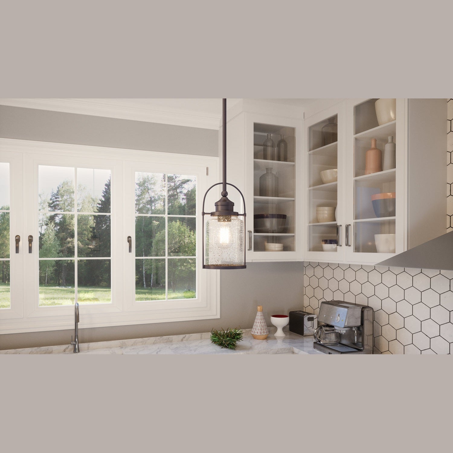 Quoizel - QPP2781WT - One Light Mini Pendant - Payson - Western Bronze