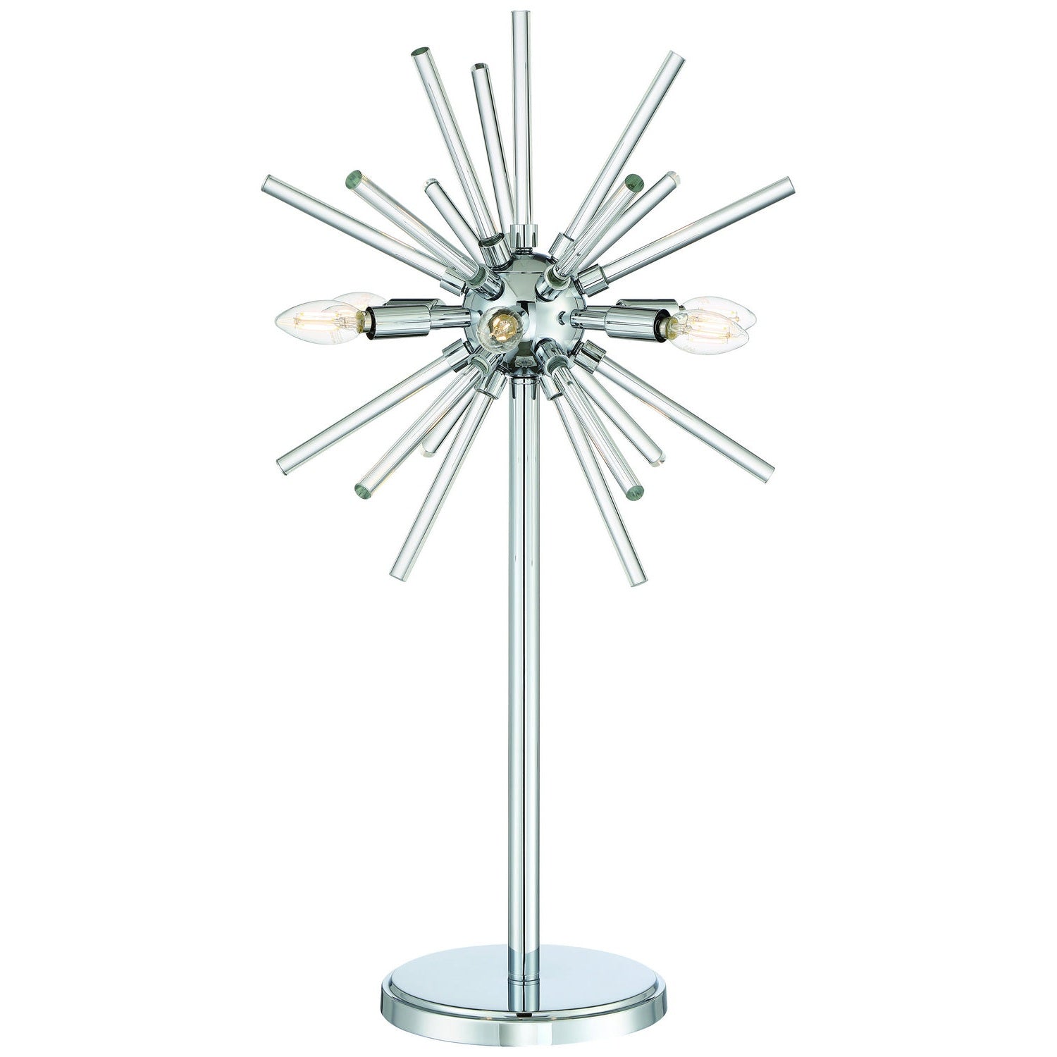 George Kovacs - P1797-077-L - LED Table Lamp - Spiked - Chrome