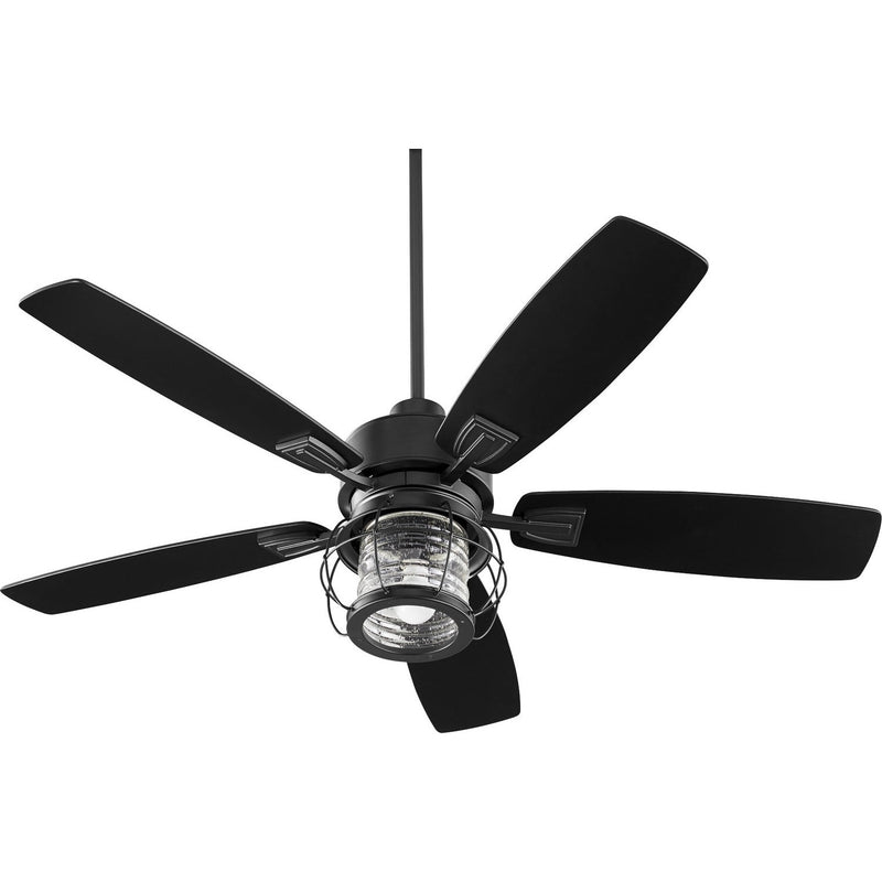 Quorum - 3525-69 - 52"Ceiling Fan - Galveston - Textured Black