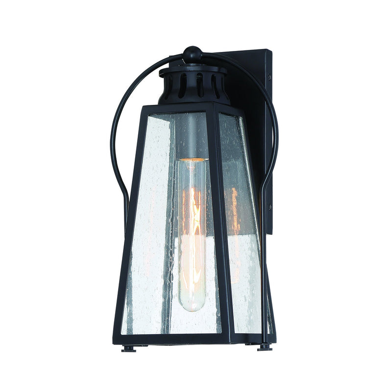 Minka-Lavery - 72701-66A - One Light Outdoor Wall Mount - Halder Bridge - Sand Black