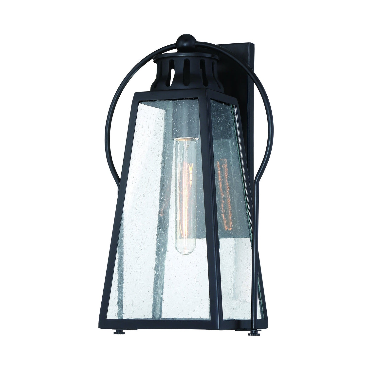 Minka-Lavery - 72702-66A - One Light Outdoor Wall Mount - Halder Bridge - Coal