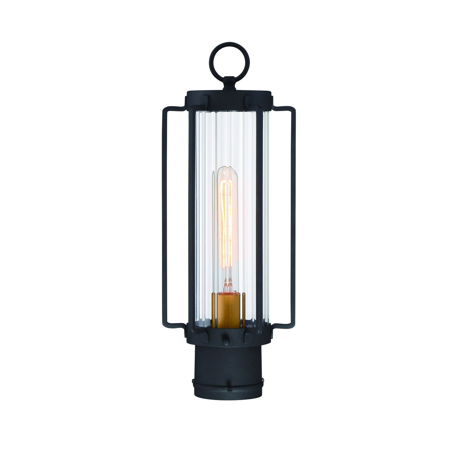 Minka-Lavery - 72736-66G - One Light Outdoor Post Mount - Avonlea - Coal W/Gold