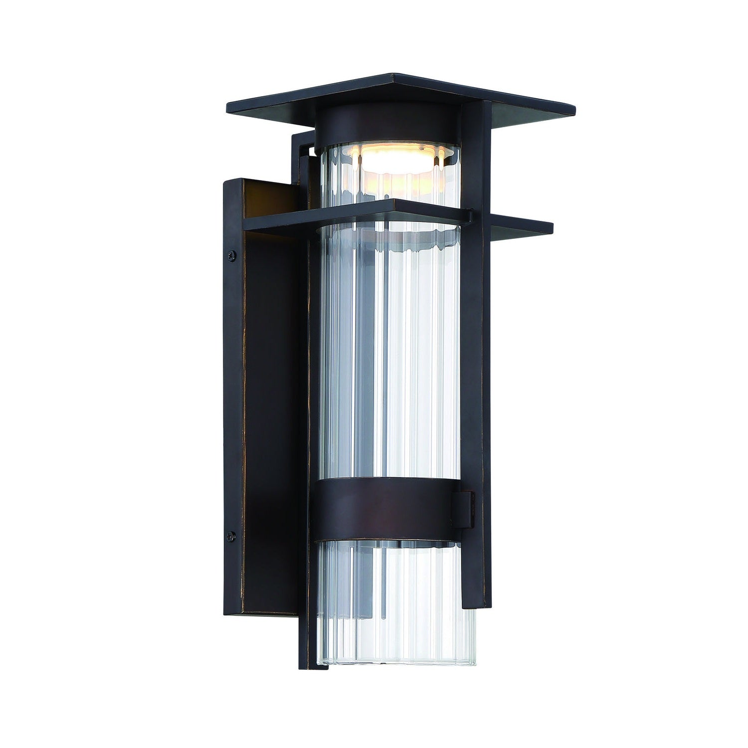 Minka-Lavery - 72741-143C-L - LED Outdoor Wall Mount - Kittner - Oil Rubbed Bronze W/ Gold High