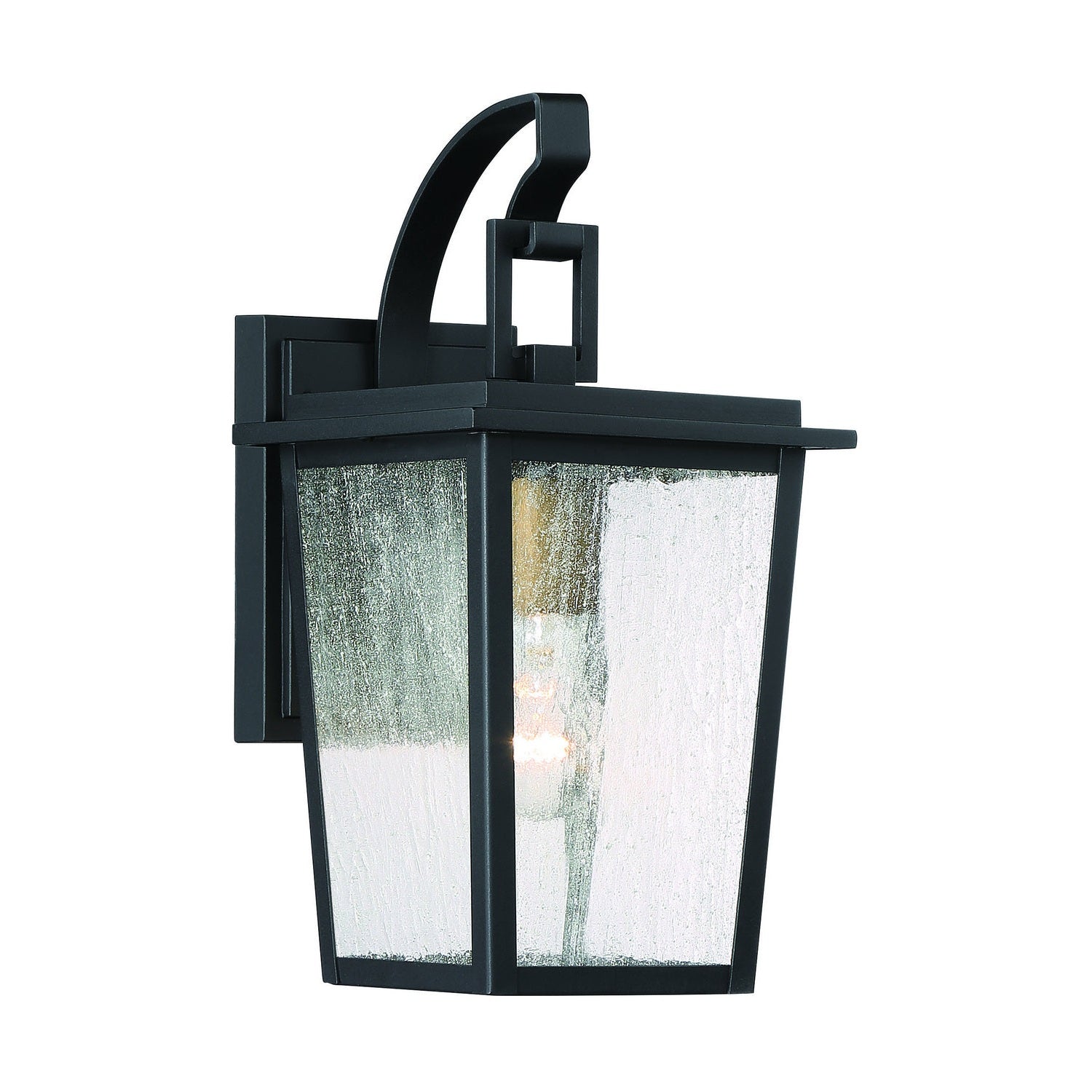 Minka-Lavery - 72751-66G - One Light Wall Mount - Cantebury - Coal W/Gold