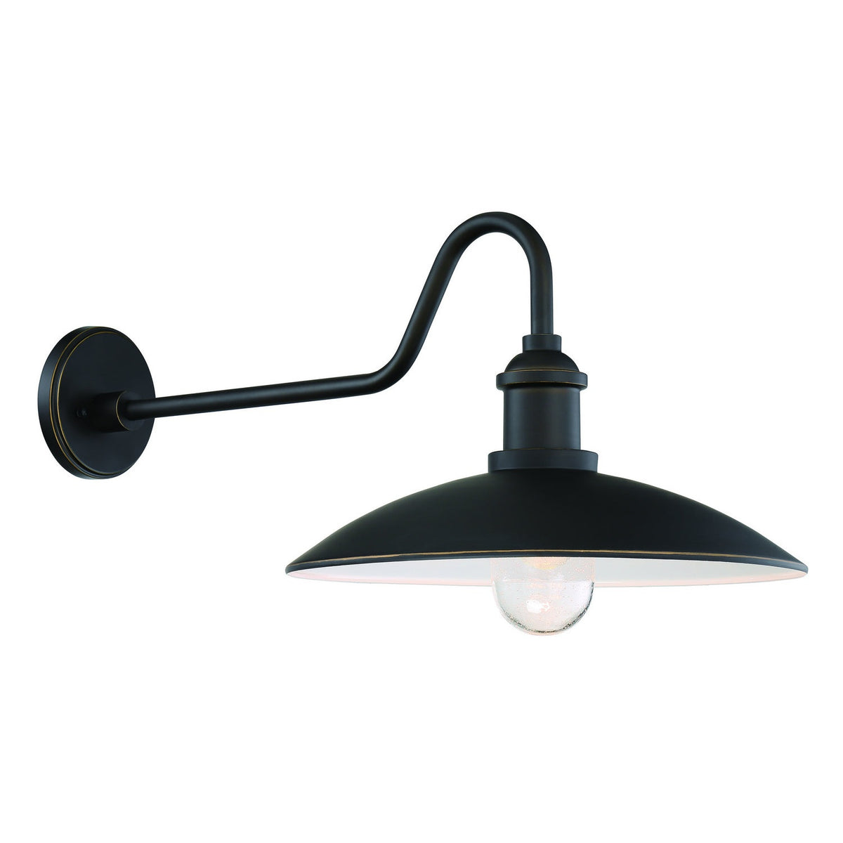 Minka-Lavery - 7984-18-143C - Shade - Rlm - Oil Rubbed Bronze W/ Gold High