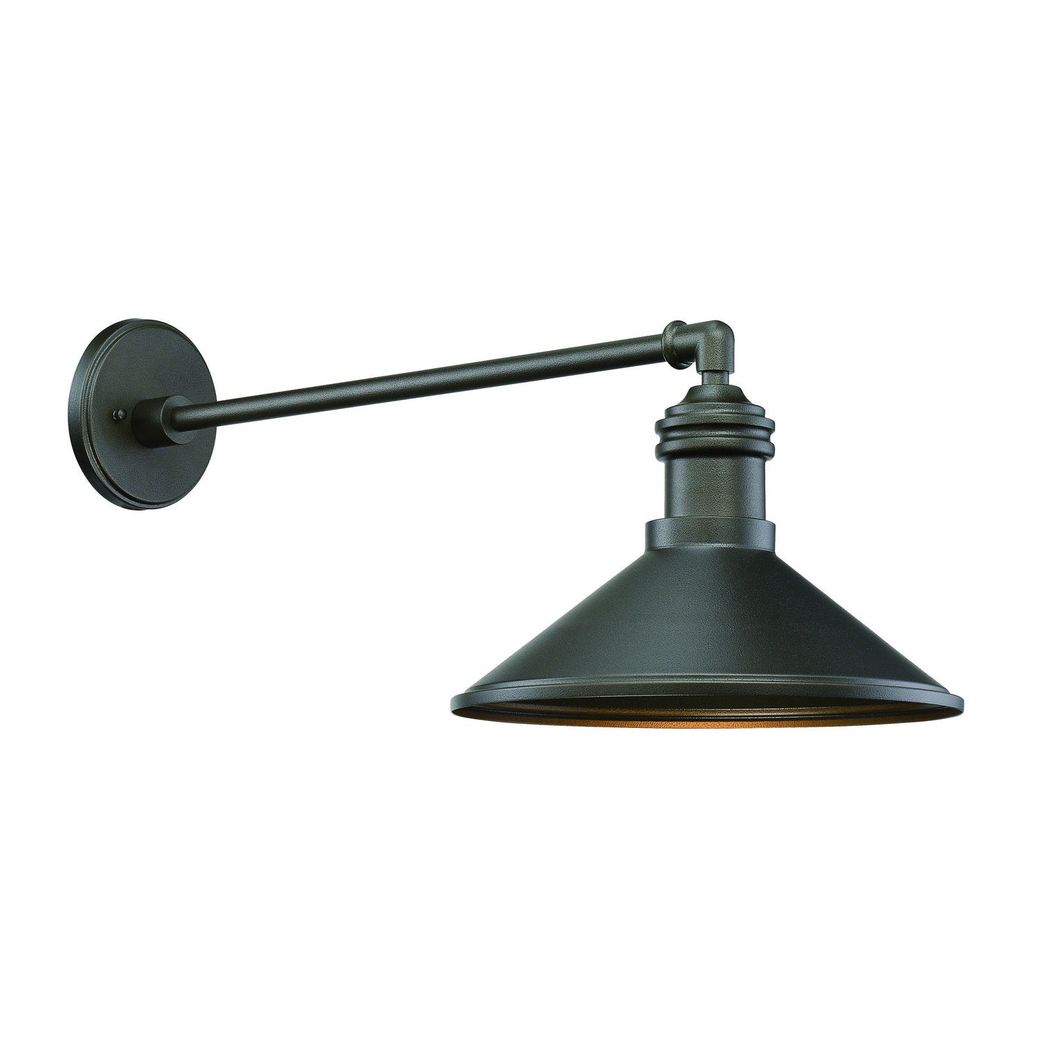 Minka-Lavery - 7986-14-172 - Shade - RLM - Smoked Iron