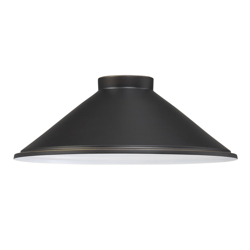 Minka-Lavery - 7986-18-30 - Shade - RLM - Oil Rubbed Bronze w/Matte Gold