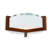 Modern Forms - FM-83922-DW - LED Flush Mount - Segment - Dark Walnut