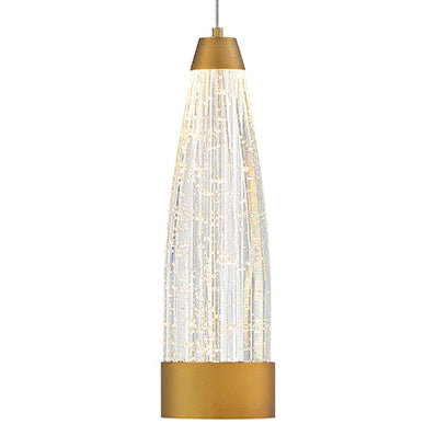 Modern Forms - PD-11912-AB - LED Mini Pendant - Mystic - Aged Brass