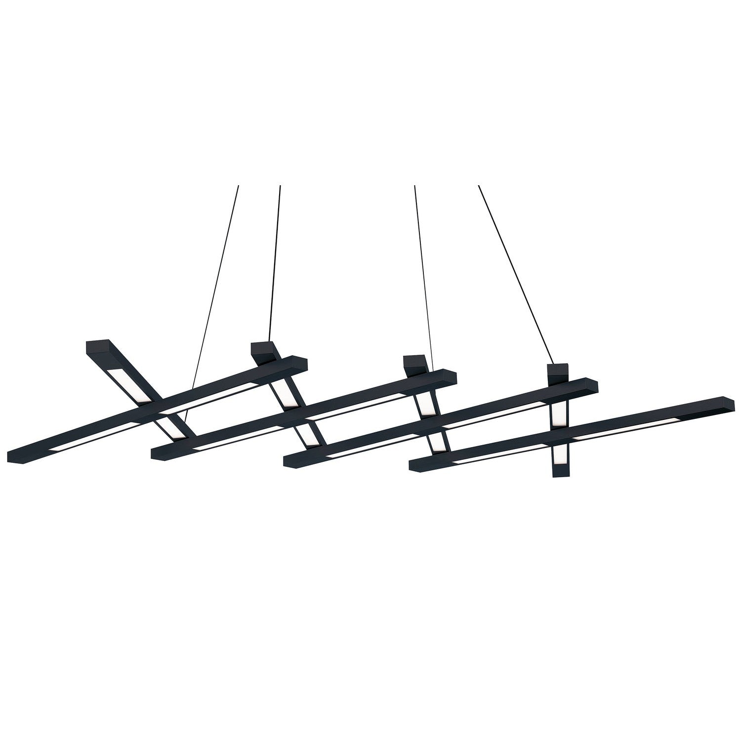 Modern Forms - PD-32880-BK - LED Linear Pendant - Scissors - Black