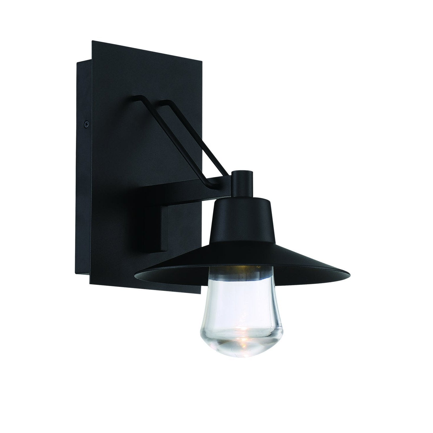 Modern Forms - WS-W1917-BK - LED Outdoor Wall Sconce - Suspense - Black
