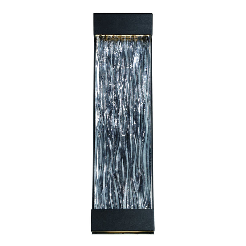 Modern Forms - WS-W37922-BK - LED Outdoor Wall Sconce - Fathom - Black