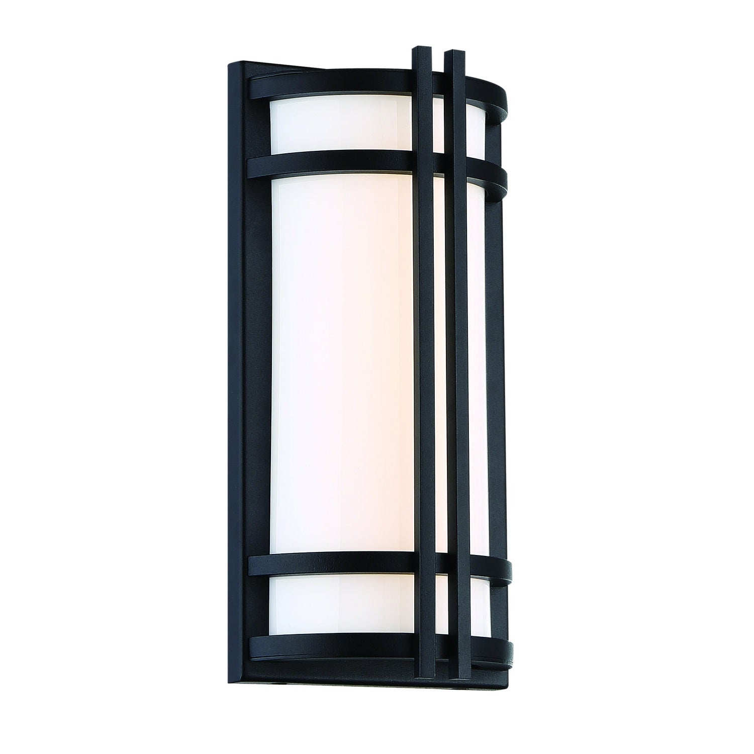 Modern Forms - WS-W68612-BK - LED Outdoor Wall Sconce - Skyscraper - Black