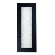 Modern Forms - WS-W71918-BK - LED Outdoor Wall Sconce - Frost - Black