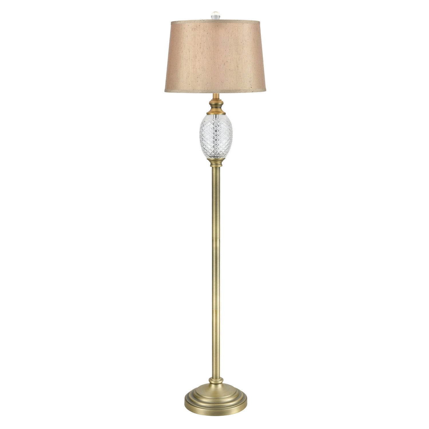 Dale Tiffany - SGF17179 - One Light Floor Lamp - Antique Nickel