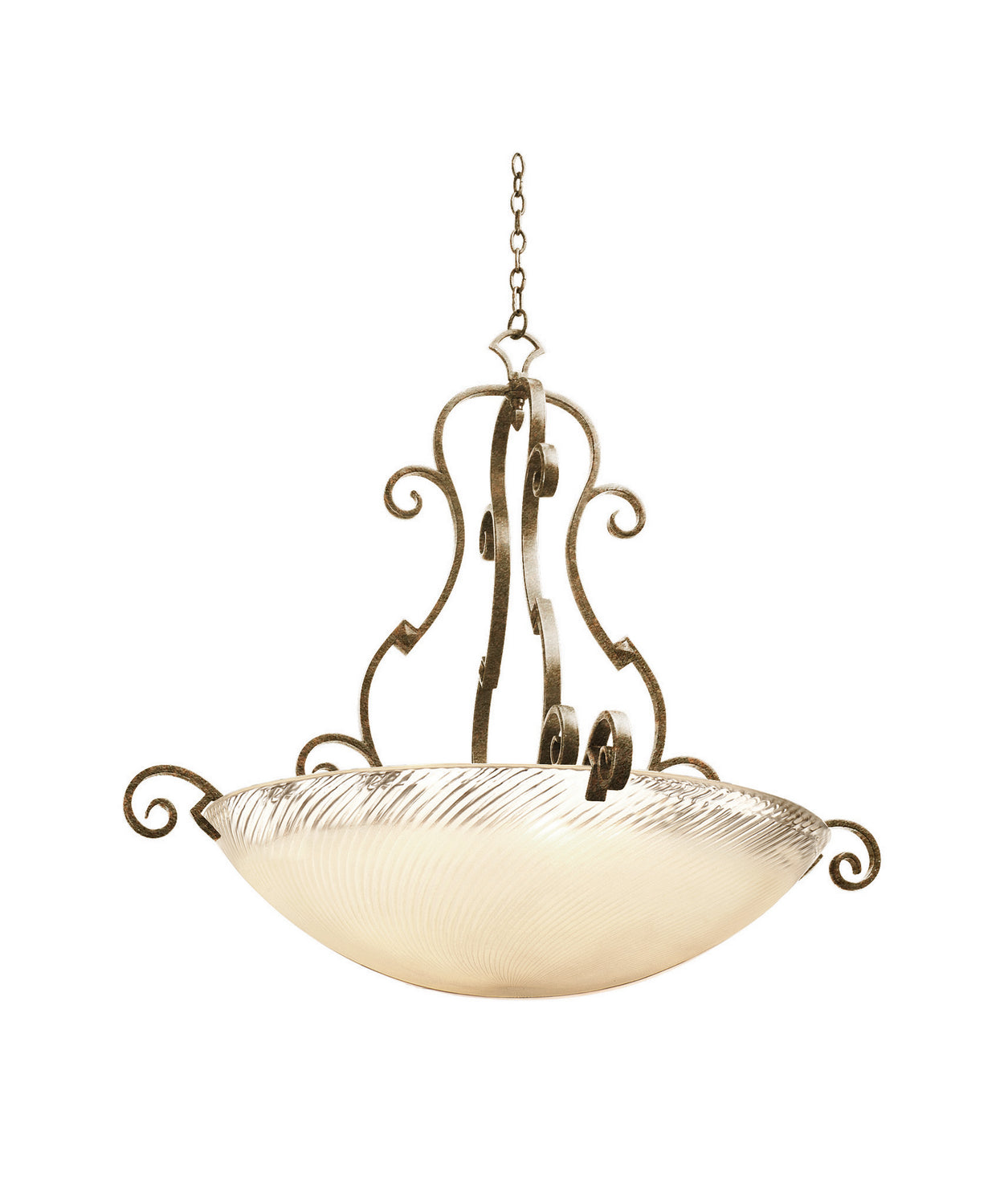 Kalco - 4243AC/ANTQ - Six Light Pendant - Ibiza - Antique Copper