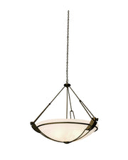 Kalco - 4845AC/ALAB - Three Light Pendant - Grande - Antique Copper