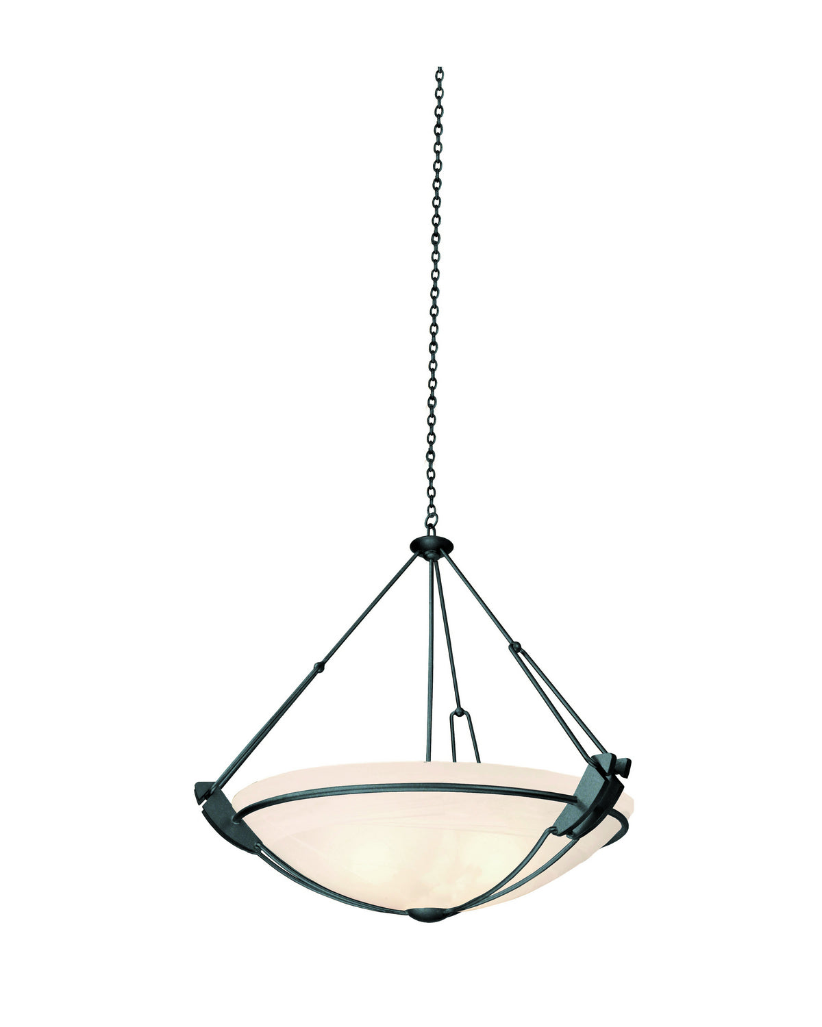 Kalco - 4845B/ALAB - Three Light Pendant - Grande - Black