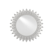 Currey and Company - 1000-0048 - Mirror - August - White Gesso/Mirror