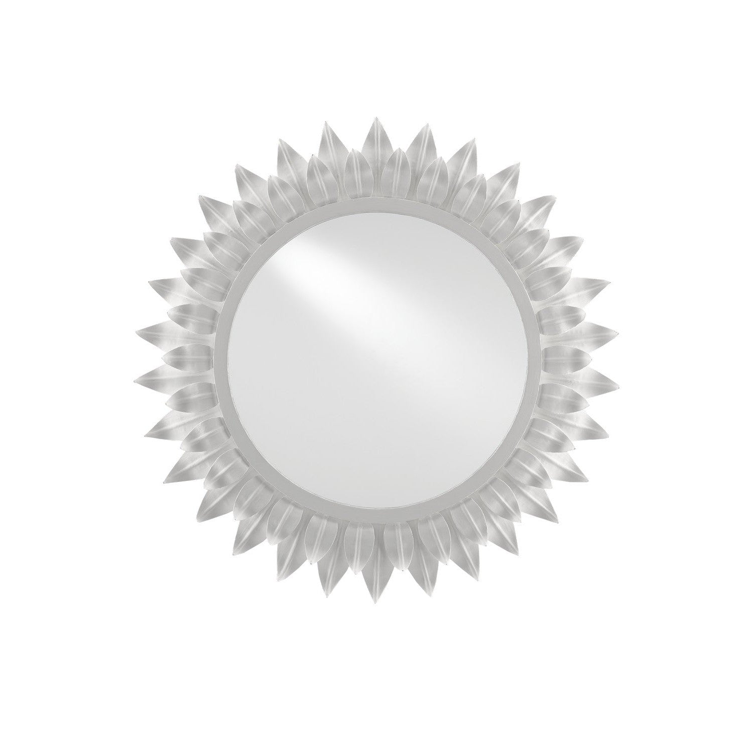 Currey and Company - 1000-0048 - Mirror - August - White Gesso/Mirror