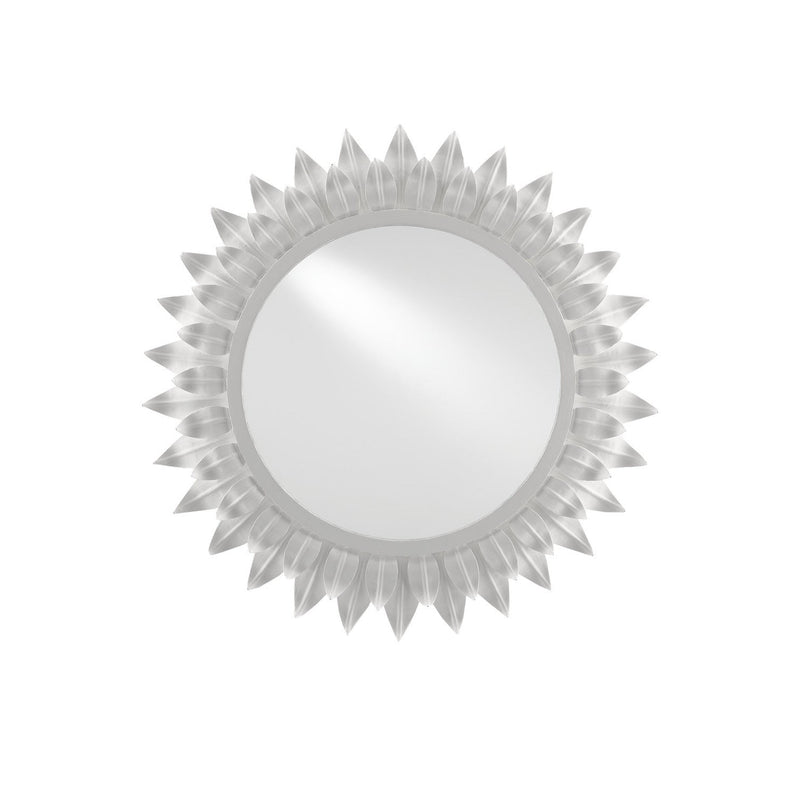 Currey and Company - 1000-0048 - Mirror - August - White Gesso/Mirror