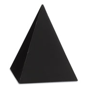 Currey and Company - 1200-0046 - Concrete Pyramid - Black Concrete Collection - Black