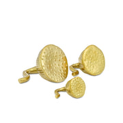 Currey and Company - 1200-0113 - Decorative Lotus Set - Metallic Gold