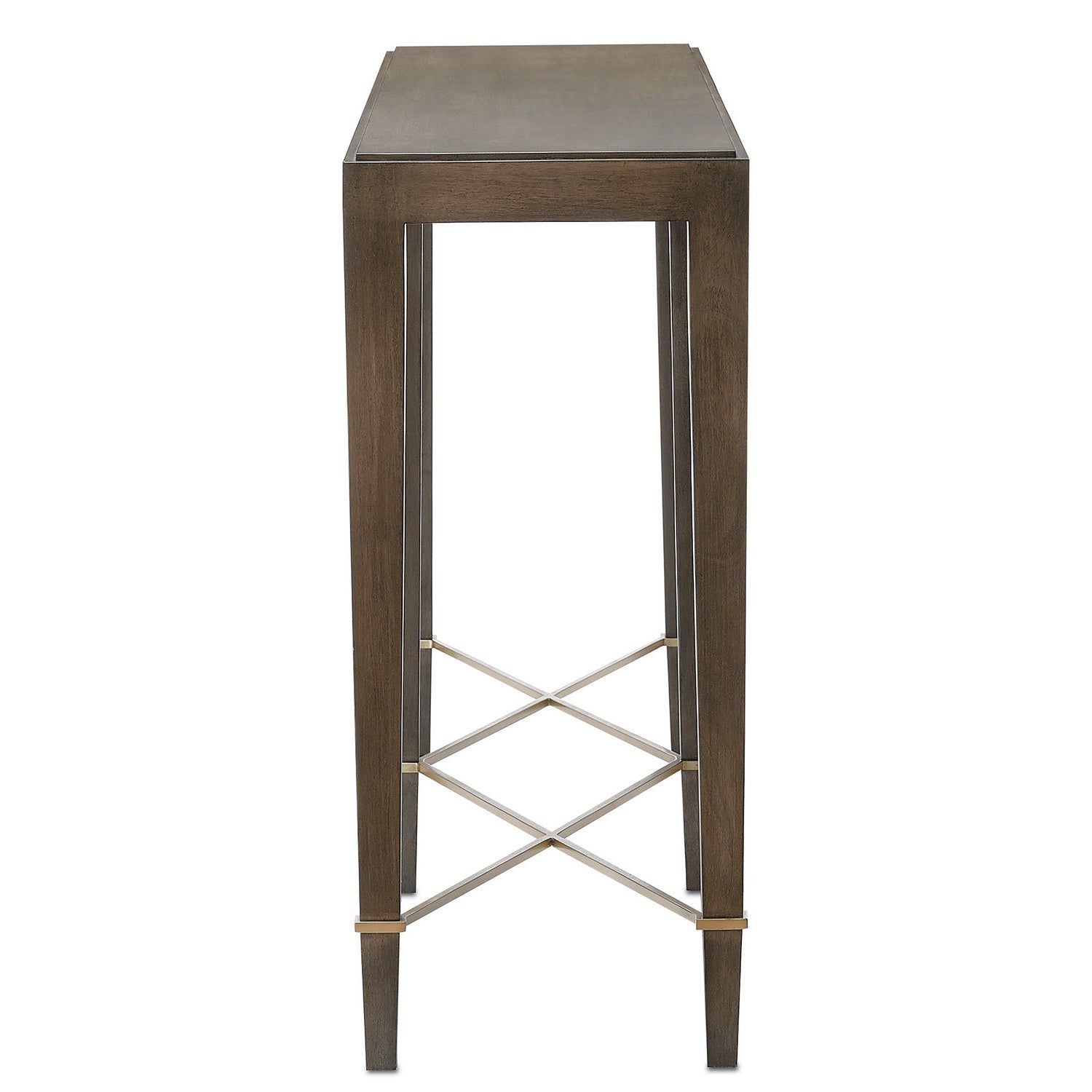 Currey and Company - 3000-0116 - Console Table - Verona Collection - Chanterelle/Champagne