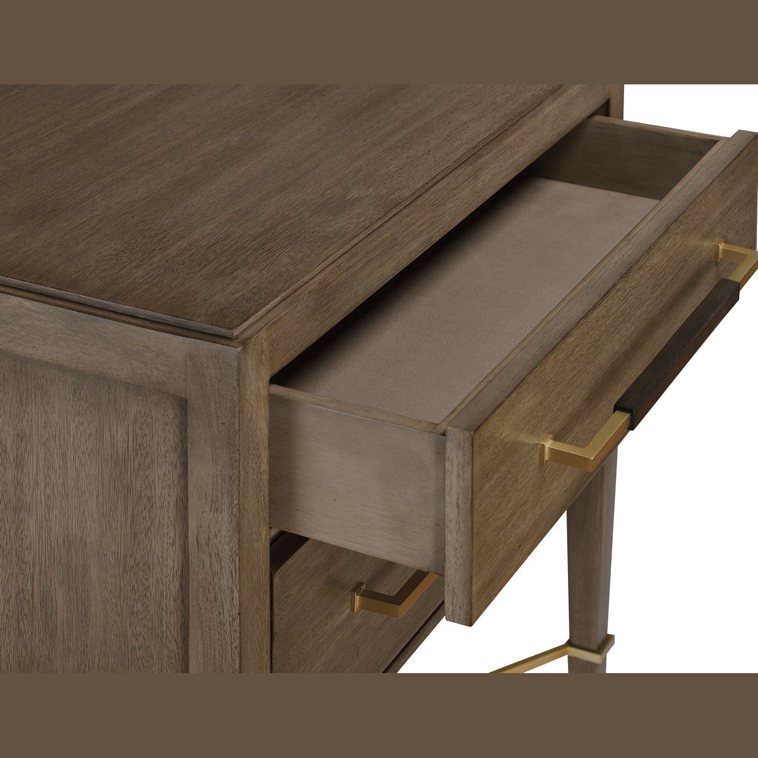 Currey and Company - 3000-0117 - Nightstand - Verona Collection - Chanterelle/Coffee/Champagne