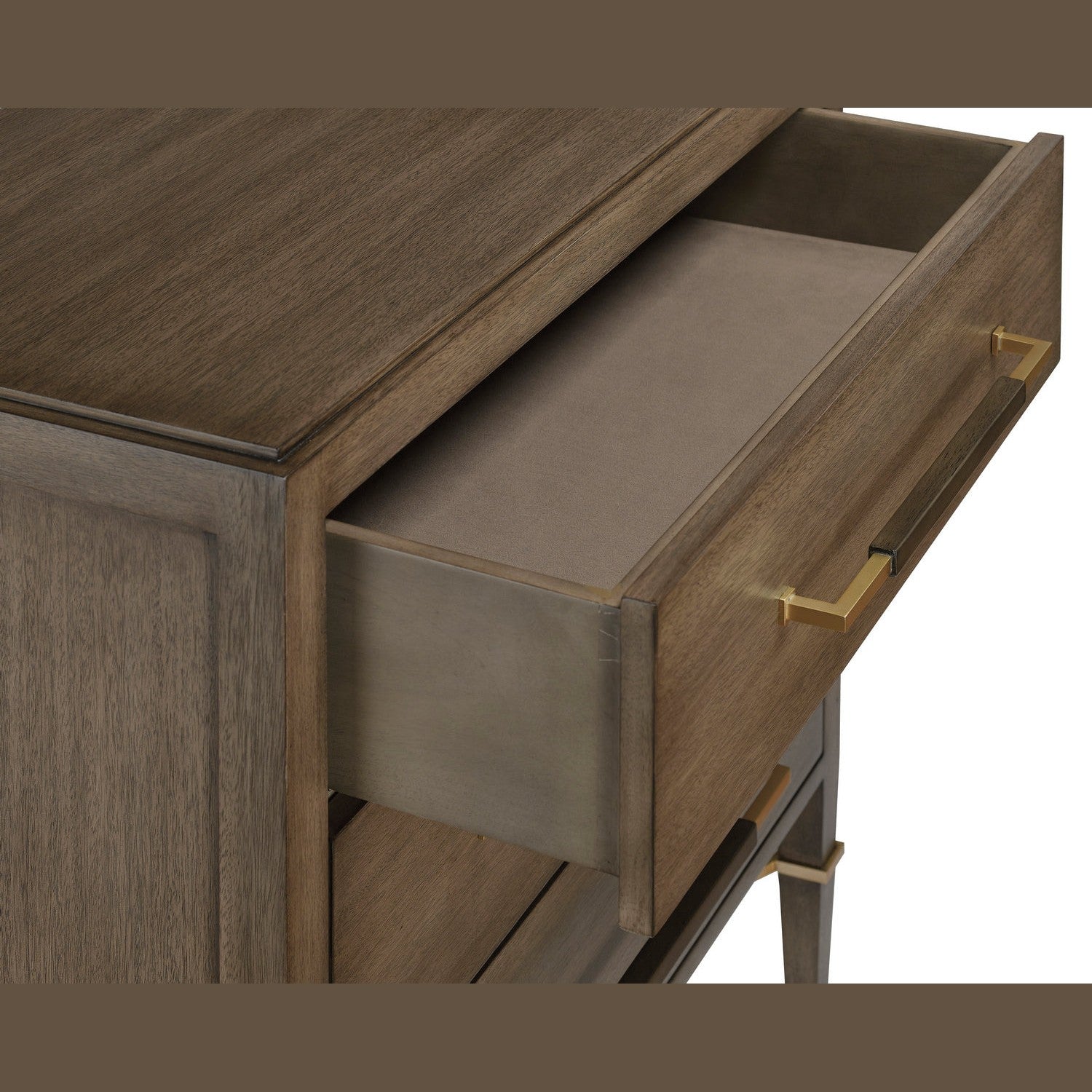 Currey and Company - 3000-0118 - Chest - Verona Collection - Chanterelle/Coffee/Champagne